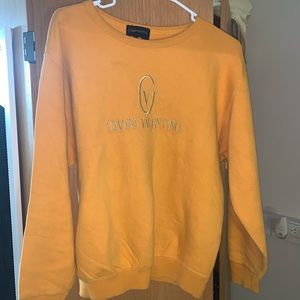 90’s Gianni Valentino Yellow/Orange Sweatshirt